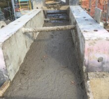 Concrete walls