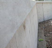 Concrete wall
