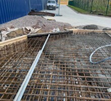 Concrete steelwork