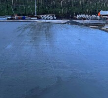 Concrete foundation